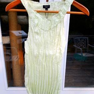 Talbots Brand New Mint Green Cotton Top 8P